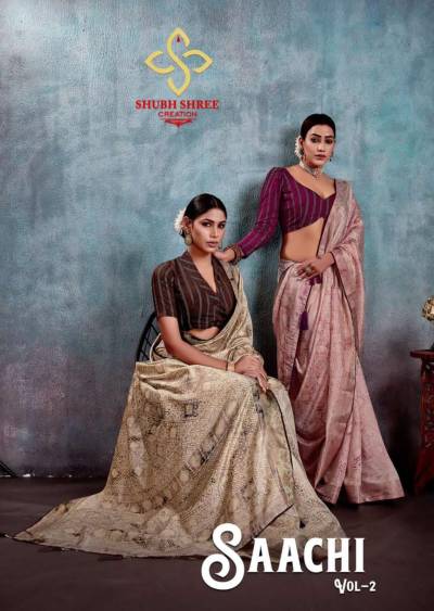 SAACHI VOL-02 BY SHUBH SAREE SILK SAREE WHOLESALER IN INDIA